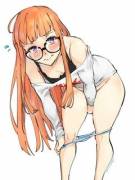 Futaba stripping [Persona]