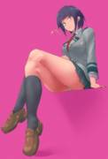 Jirou's silky legs [Boku no Hero Academia]