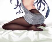 Adagaki in a virgin killer sweater [Masamune-kun no Revenge]