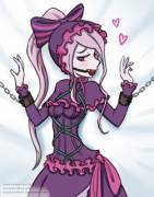 Shalltear Fanart Bondage by StickyScribbles