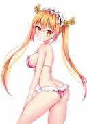 Tohru has a small bikini