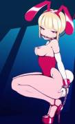 Red bunny