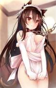 A little embarrassed
