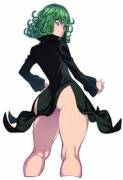 Tatsumaki doesn't wear panties