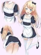 Cute maid