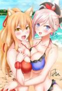 Summertime with Musashi and Suzuka