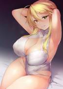 Larturia in White