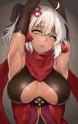 Okita Alter's Double Armpits [Fate/Grand Order]