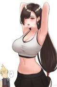 Tifa Steaming [Final Fantasy VII Remake]