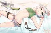 Fie on Bed (NueNya)