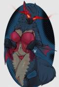 Nargacuga Lingerie [F] (Avante92) [Nargacuga]