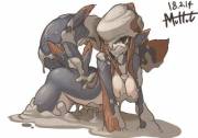 A roll in the mud [Jyuratodus]