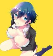 Naoto embarrassed