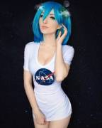 Earth-chan cosplay by Kerriliana