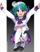 Earth-chan by girutea