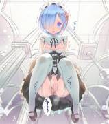 Rem getting naughty..