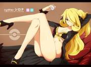 Sinnoh region champion Cynthia wants to battle[Cynthia, Pokemon Diamond and Pearl]