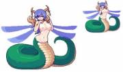 Pixelart Melusine