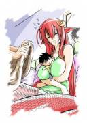 Covering a dozing Miia