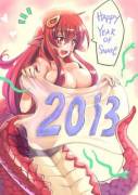 Daily lamia @240: Happy new year everyone!