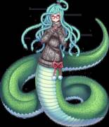 Daily lamia #233: Cute medusa.