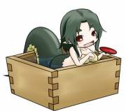 Daily lamia #177: Snek in the box.