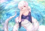 Daily lamia #118: Taking a bath.