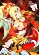 Echidna from Puzzle and Dragons