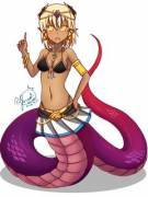 Purple tailed lamia by Juan Mao