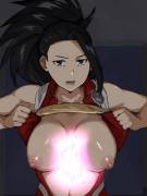 Yaomomo has a quirk its called "inducing my boner"