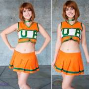 h0t Uraraka cosplay #2