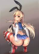 Shimakaze's thick ass