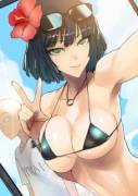 Fubuki in a bikini (One punch man)