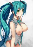 Half-naked Miku