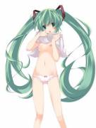 Miku Undressing