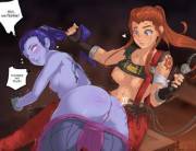 Brigitte/Widowmaker (Overwatch)