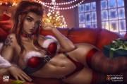 Merry Christmas from Brigitte! (Logan Cure)