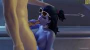 Widowmaker blowjob (WaiterBot, Lerico213)