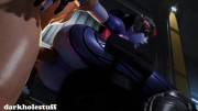 Widowmaker fucked on a stool (darkholestuff)