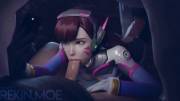 D.Va's fan session (ComandoRekin)