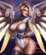 Busty Mercy (Flowerxl)