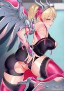 Pink Mercy showing off (Pandami)