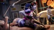 Widowmaker on a leash (Firebox Studio)