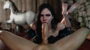 Yennefer blowjob (Pewposterous)