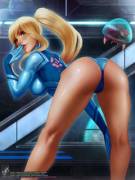 Samus bending over (TheMaestroNoob)