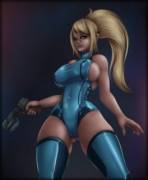 Swimsuit Samus (ImpracticalArt)