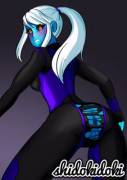 Zero Suit Dark Samus by Shidokidoki