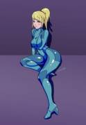 drew Zero Suit Samus [Metroid] (Sanie10)