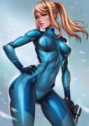 Samus frontal show off [Dandon fuga]