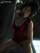 Ada sucking off Mr. X (pumpkinsinclair/PumpS) [Resident Evil]